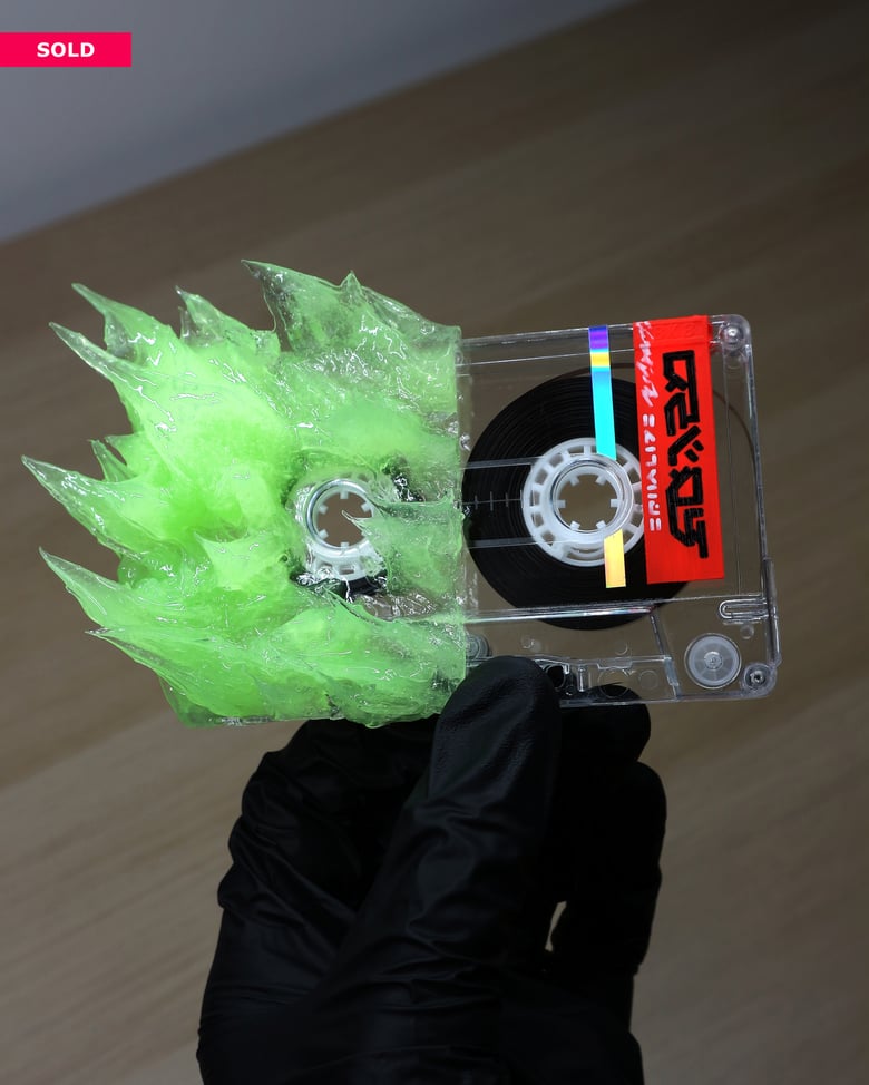 Image of "OSMOSIS" - Original Cassette painting #003