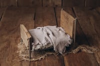 Image 1 of Unique Metal Bed with Antique Wood
