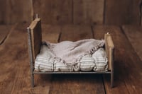 Image 5 of Unique Metal Bed with Antique Wood