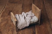 Image 2 of Unique Metal Bed with Antique Wood