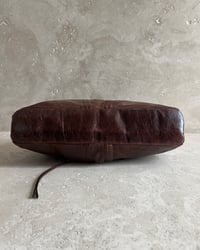 Image 8 of BURGUNDY BROWN LEATHER BAG