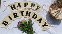 Image 2 of Happy Birthday - (Made to order)