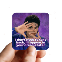 Image 1 of King of Pop Meme Sticker Bundle