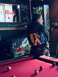Image 2 of Black “Neon Cowgirl” Hoodie