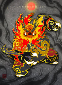 Boar Inferno Enamel Pin (preorder!)