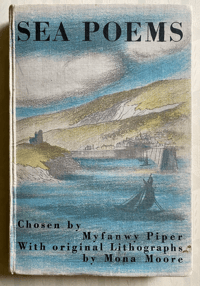 Image 1 of Sea Poems lithographs by Mona Moore