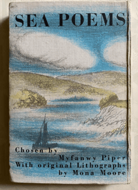 Image 9 of Sea Poems lithographs by Mona Moore