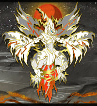 White Angel of Judgment Enamel Pin (preorder!)