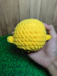 Image 3 of Amigurumi Original Chick Plushie - Chunky Chenille Yarn (Pre Order)