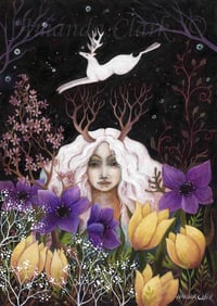 AMANDA CLARK - 'REJUVENATION' - ACRYLIC ON BOARD