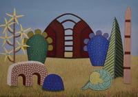 Image 1 of Pam McTurk - Landscape with Cactus 