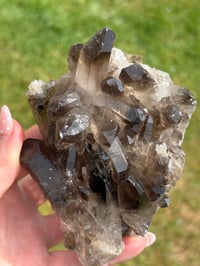 Image 5 of Smokey Quartz Cluster on Stand
