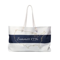 Image 1 of Summer 1776 Nautical Weekender Bag