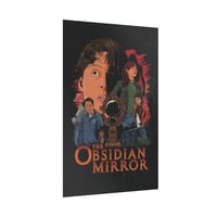 Image 3 of Rolled Poster — ENSEMBLE Retro Horror Film Street Art - The Obsidian Mirror