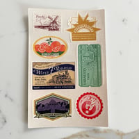 Image 2 of Stamp Sticker Sheet