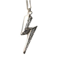 Image 1 of Memphis Bolt Necklace (Sterling Silver)