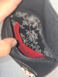 Image 3 of Four-Directions/Medicine Wheel Child Cross-Body Bag - Black - Native American - 