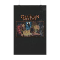 Image 2 of Rolled Poster — MYSTERY BOOK Vintage Street Art - The Obsidian Mirror
