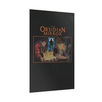 Image 3 of Rolled Poster — MYSTERY BOOK Vintage Street Art - The Obsidian Mirror