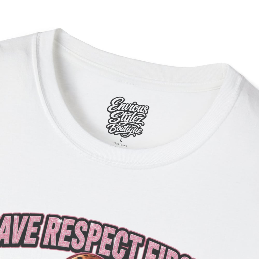 Image of T-Shirt — "I Gave Respect First" Bold Graphic Tee (Don't Make Me Switch It Up)