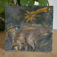 Image 3 of Parasaurolophus Dino extinction Wall Hanging