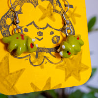 Image 5 of Triceratops Earrings  
