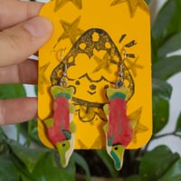 Image 2 of River Salmon Earrings