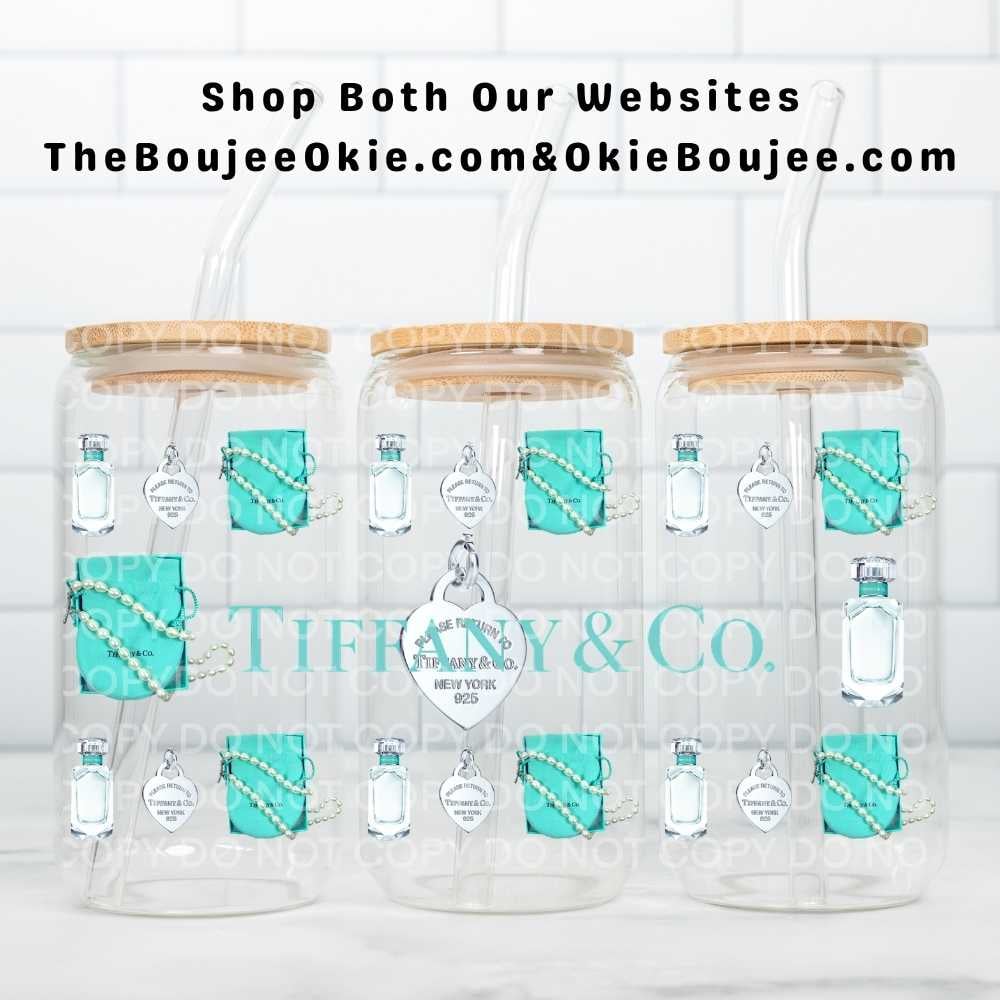 Image of Tiffany & Co Uv Dtf Wrap Double Sided W0973 Designer Brands Inspired Tiff Co Tiffany's 