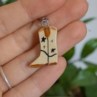 Image 2 of Cowboy Boot Earrings