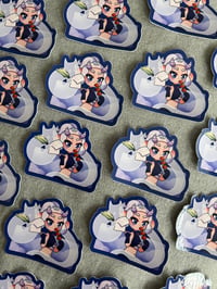 Image 2 of Luna & Ittan Momen Sticker・Debut Collection