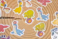 Image 5 of Dino Circus Stickers