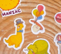 Image 3 of Dino Circus Stickers