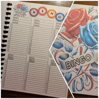 Libreta de Bingo Roses