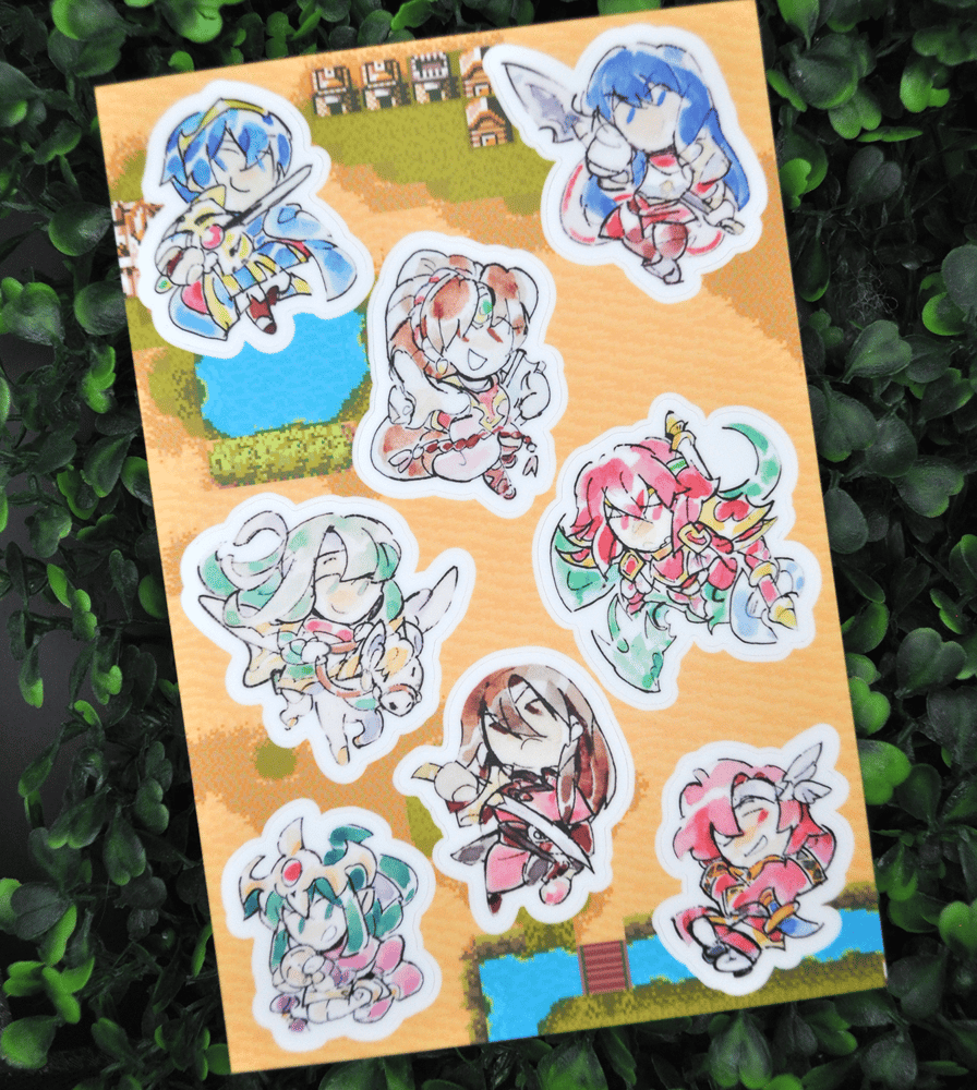 Image of NEW! FE Shadow Dragon Sticker Sheet