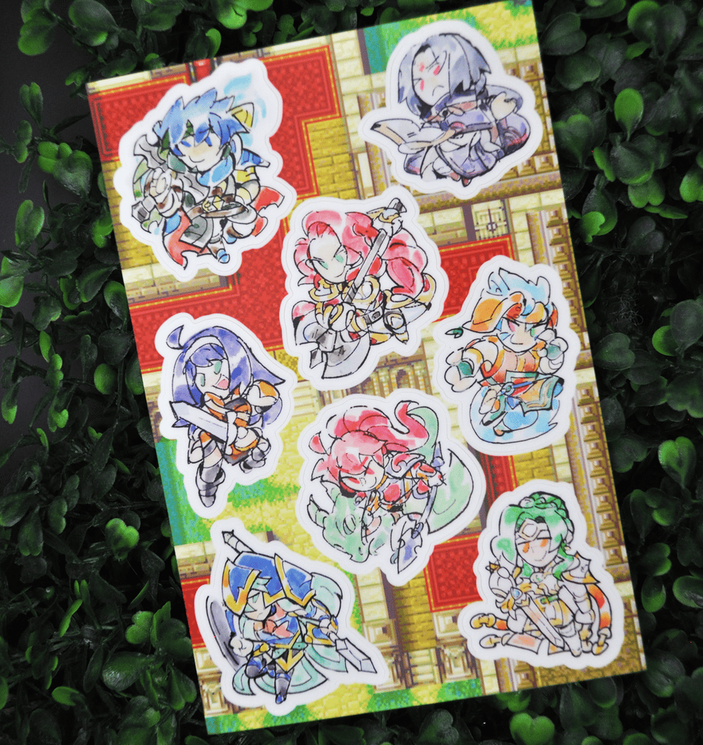 Image of NEW! FE Tellius Sticker Sheets 2026