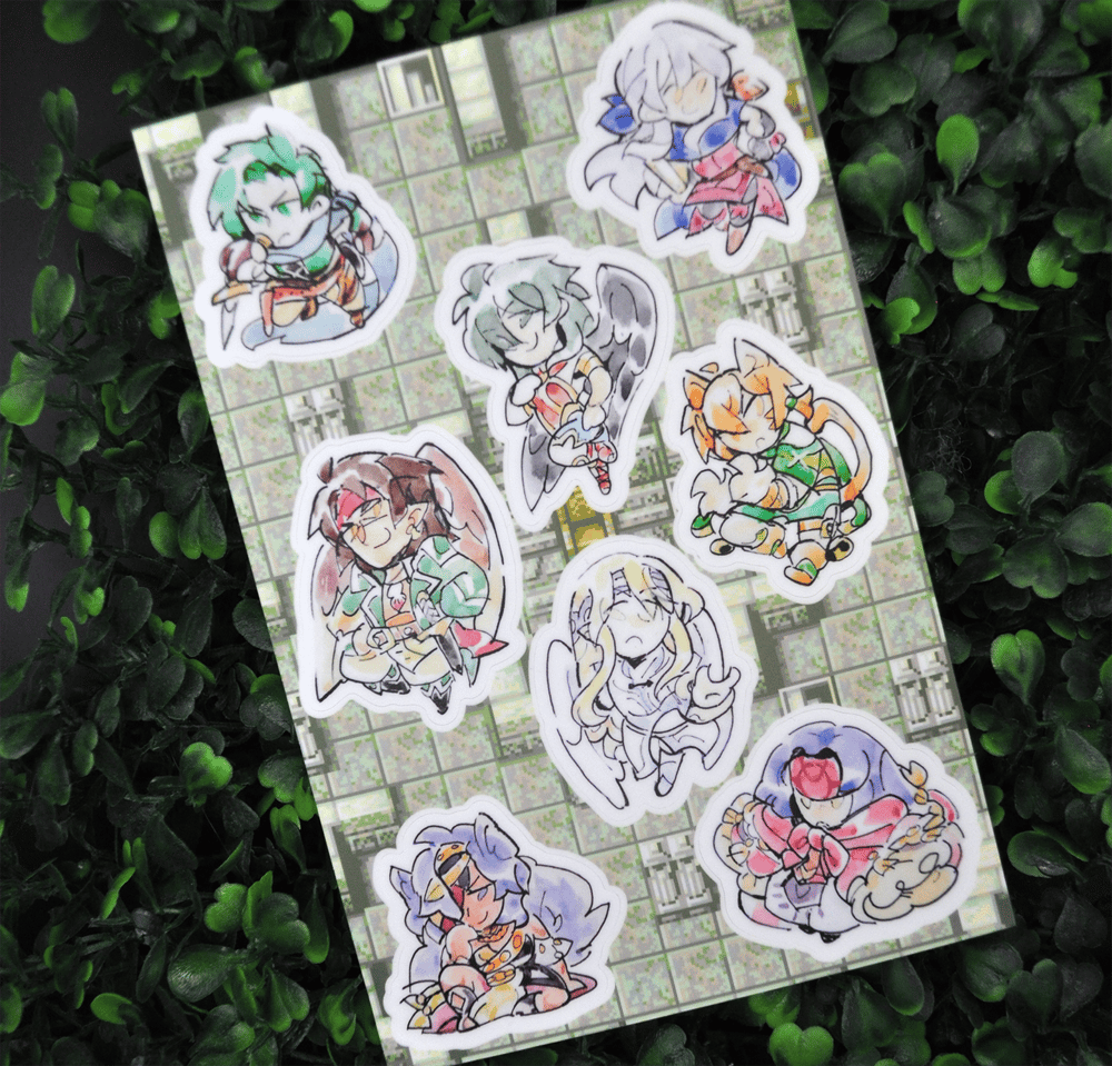 Image of NEW! FE Tellius Sticker Sheets 2026
