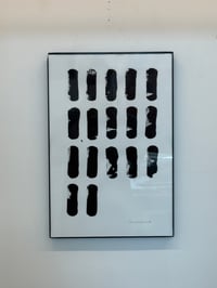 Black and white print