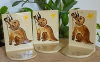 Image 5 of Triceratops Book End