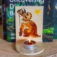 Image 1 of Triceratops Book End