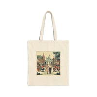 Image 1 of Vintage Main Street Theme Park Custom Tote Bag
