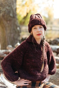 Image 14 of Neys Sweater (Limited Merino Wool shown in Belgian Chocolate)