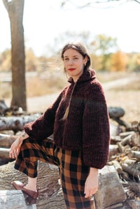 Image 1 of Neys Sweater (Limited Merino Wool shown in Belgian Chocolate)
