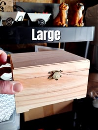 Image 9 of Wood burned Flamed Photo Box Custom
