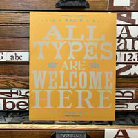 All Types Are Welcome Here