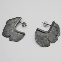 Image 2 of Oxsidised Medusa earrings