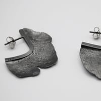Image 4 of Oxsidised Medusa earrings