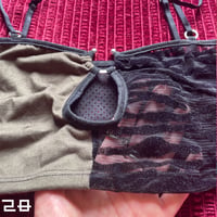 Image 1 of SIZE M | BIKOLOR SEPTUM CROPTOP | VERSIONS 21 TO 28