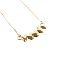 Image 3 of Zigzag Necklace (18ct Gold Plated)