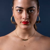 Image 4 of Zigzag Necklace (18ct Gold Plated)