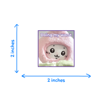 Image 4 of Chiikawa Meme Sticker Bundle